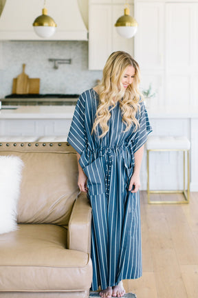 HANNAH House Dress / Lightweight Soft Synthetic Silk / Effortless and Easy